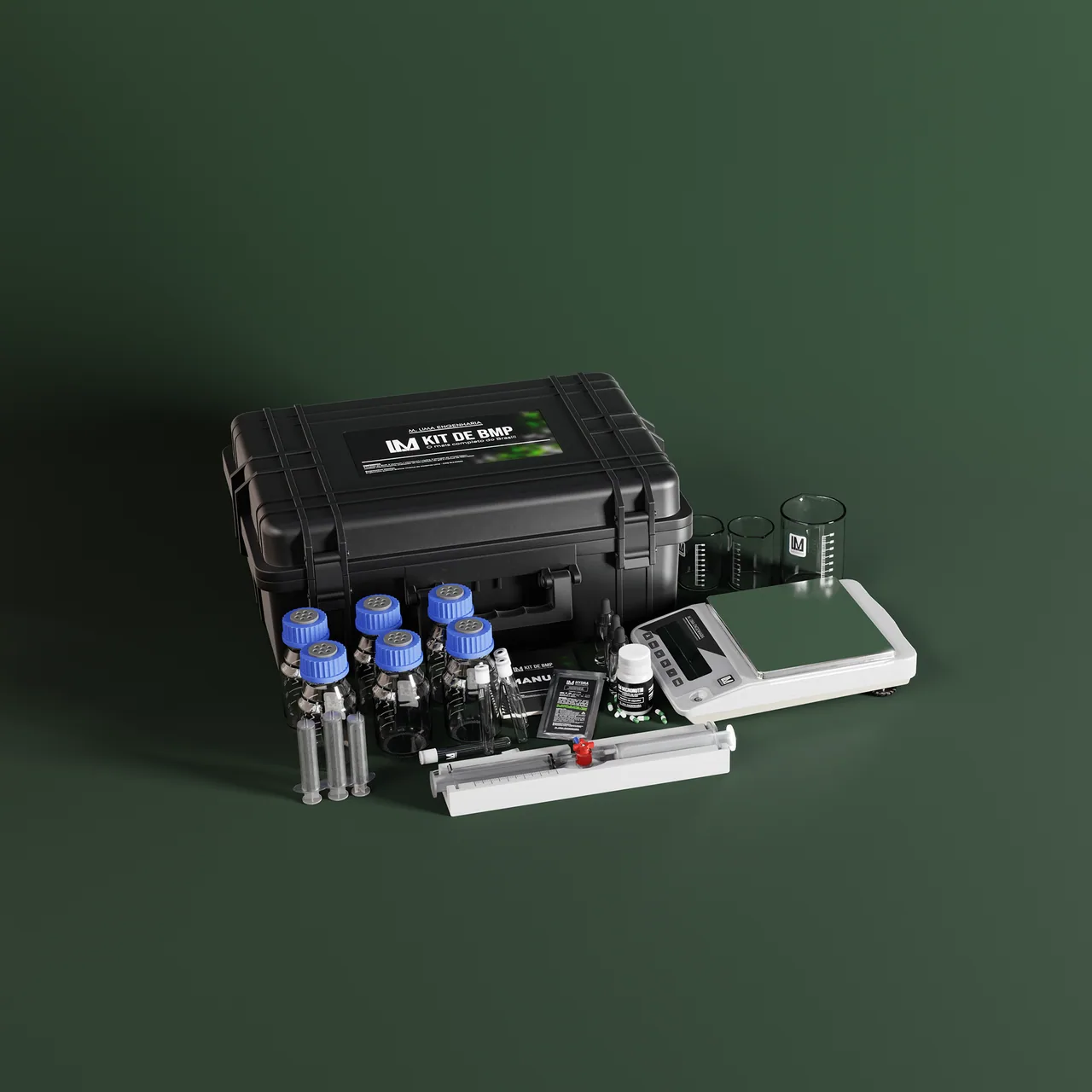 Analisador de Potencial Bioquímico de Metano (PBM)